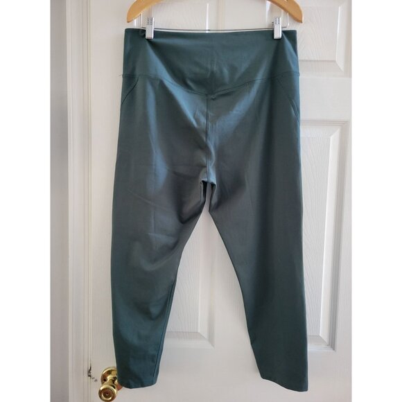Girlfriend Collective Womens Green Athletic legging Plus size 3XL yoga workout - Picture 5 of 7